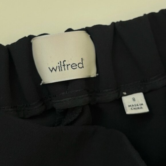 Aritzia Wilfred Darontal Black Pants Size 8 - Picture 8 of 14